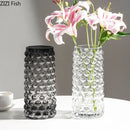 GobekUsa Droplet Glass Vase Hydroponics Plant Pots for Table Decoration and Floral Arrangement