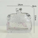 GobekUsa Clear Glass Vase Hydroponic Terrarium Decor Home Flower Accessories
