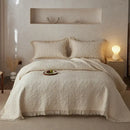 GobekUsa Cotton Quilted Bedspread Set with Pillowcase - Versatile & Summer-Ready
