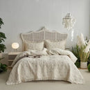 GobekUsa Cotton Quilted Bedspread Set with Pillowcase - Versatile & Summer-Ready