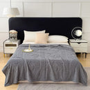 GobekUsa Jacquard Coral Velvet Sofa Cover Blanket | Soft & Warm for Spring/Autumn