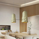 GobekUsa Creamy Wind Pendant Lamps for Dining Room, Bedroom, Cafe, Bar Table Home Decor