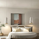 GobekUsa Creamy Wind Pendant Lamps for Dining Room, Bedroom, Cafe, Bar Table Home Decor
