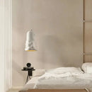 GobekUsa Creamy Wind Pendant Lamps for Dining Room, Bedroom, Cafe, Bar Table Home Decor