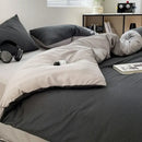 GobekUsa Bubble Cotton Quilt Sets | Ultra Soft Fitted Sheet Set | King Queen Bed Set