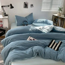 GobekUsa Bubble Cotton Quilt Sets | Ultra Soft Fitted Sheet Set | King Queen Bed Set