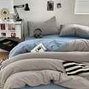 GobekUsa Bubble Cotton Quilt Sets | Ultra Soft Fitted Sheet Set | King Queen Bed Set