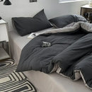 GobekUsa Bubble Cotton Quilt Sets | Ultra Soft Fitted Sheet Set | King Queen Bed Set