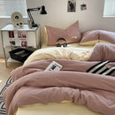 GobekUsa Bubble Cotton Quilt Sets | Ultra Soft Fitted Sheet Set | King Queen Bed Set
