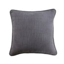 Textured earthy tones cotton linen pillow cover set living room by Decorbites