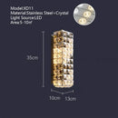 GobekUsa Crystal LED Rectangle Chandelier for Elegant Home Decor