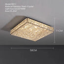 GobekUsa Crystal LED Rectangle Chandelier for Elegant Home Decor