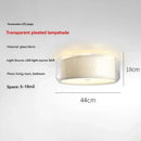 GobekUsa Glass Shade Ceiling Lamp: Round Flush Mount Light for Hallway, Bedroom, Kitchen.
