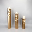 GobekUsa Golden Metal Candlestick Holder Candelabrum for Room Decor