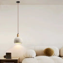 GobekUsa Cement Chandelier LED Pendant Lamp for Bedroom, Dining Room, Hallway