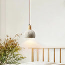 GobekUsa Cement Chandelier LED Pendant Lamp for Bedroom, Dining Room, Hallway