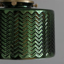 GobekUsa Green Glass Nordic Wall Sconce LED Light for Bedroom Bathroom Mirror