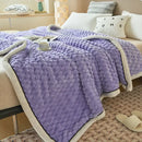 GobekUsa Cozy Taffeta Velvet Blanket - Soft Plush Fluffy Warm Comforter for Bedroom
