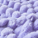 GobekUsa Cozy Taffeta Velvet Blanket - Soft Plush Fluffy Warm Comforter for Bedroom