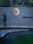 GobekUsa Crescent Wall Lamp for Indoor Outdoor Terrace Garden Landscape Lighting