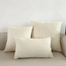 Textured orange cushion cover living room woven throw pillow case by Decorbites