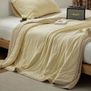 GobekUsa Cotton Summer Comforter: Cooling, Breathable Thin Blanket for Hot Sleepers