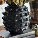Handcrafted Textured Outdoor Matte Black Planters, Set of 3 by Decor Steals