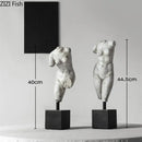 GobekUsa Body Art Resin Sculpture Decor Ornaments