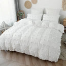 GobekUsa Furball Double Bed 3-Piece Duvet Set - King/Queen Size Luxury Bedding