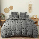 GobekUsa Furball Double Bed 3-Piece Duvet Set - King/Queen Size Luxury Bedding