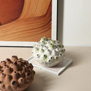 GobekUsa Coral Ball Ceramic Ornaments: Coarse Pottery Artworks for Stylish Home Décor