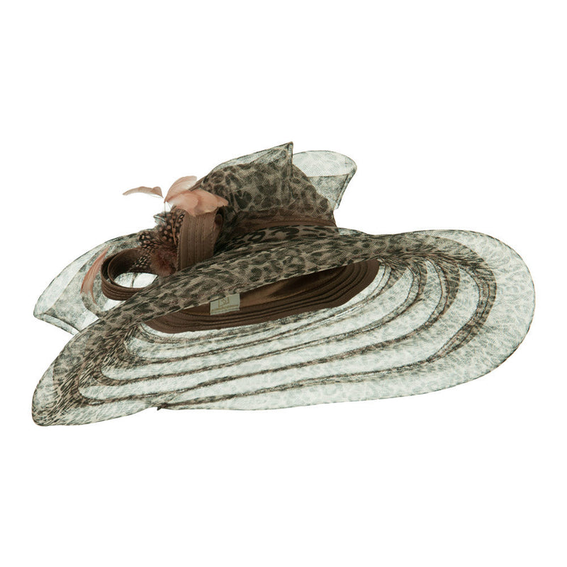 Taffeta Braid Horse Hair Organza Hat
