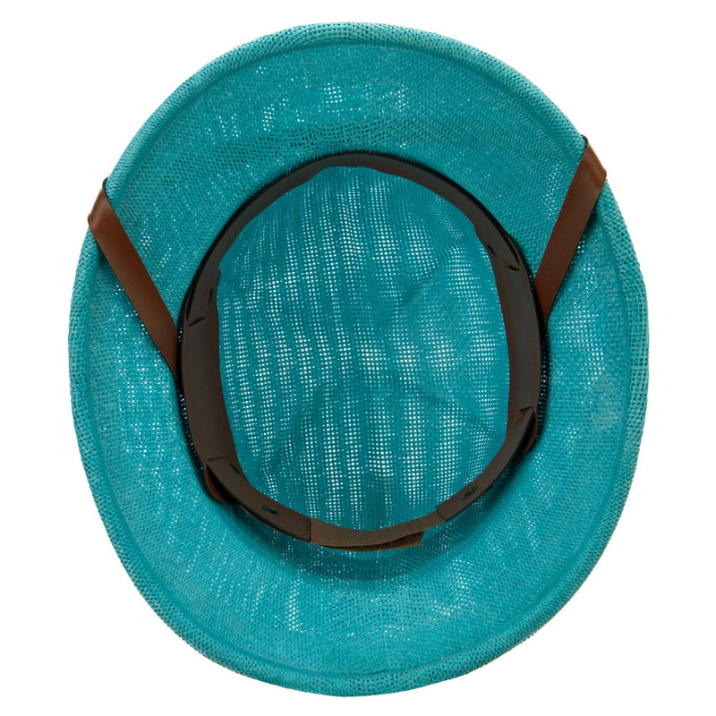 UPF 50+ Pith Helmet Twisted Toyo with Flower Ribbon