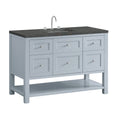 James Martin Breckenridge 48" Single Bathroom Vanity, Serenity Blue