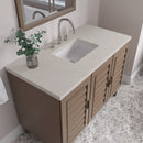 James Martin Portland 48" Single Bathroom Vanity, Whitewashed Walnut