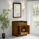 James Martin Bellshire 30" Single Bathroom Vanity, Honey Oak