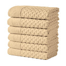 Cotton Diamond Waffle Weave Bath Towel Set - Grayson Collection by Great Bay Home