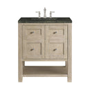 James Martin Breckenridge 30" Single Bathroom Vanity, Whitewashed Oak