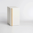 Bread Box - Vertical - Steel + Wood