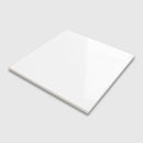 Thassos Extra Polished Marble Tiles 12x12