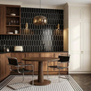 Thassos Honed Basket Weave Marble Mosaics 12x12