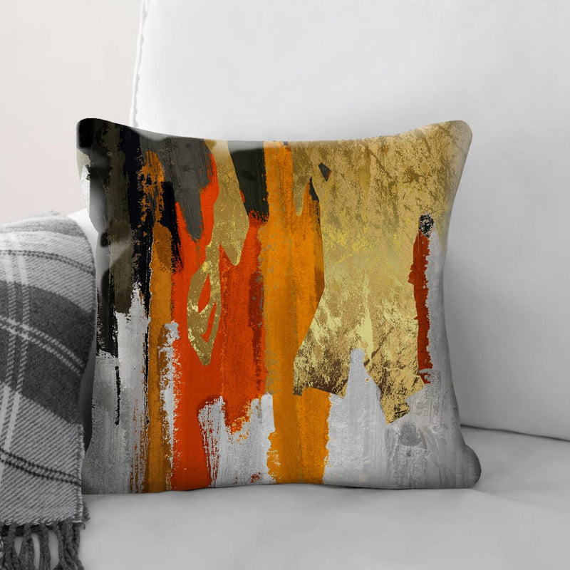 The Abstract Curtain A Cushion