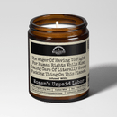 Malicious Women Co. The Anger of Having to Fight for Human Rights 9 oz Soy Wax Political Feminist Candle | Luxury Hand-Poured Eco-Friendly Scented Gift USA