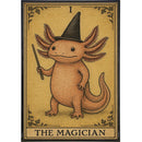 The Axolotl Magician Tarot Card Original Poster Print