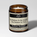 Malicious Women Co. The Badass In Me Honors The Badass In You 9oz Soy Wax Candle, Bestie Gift Luxury Scented Hand-Poured USA Candle