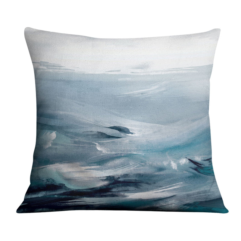 The Brushed Ocean A Cushion