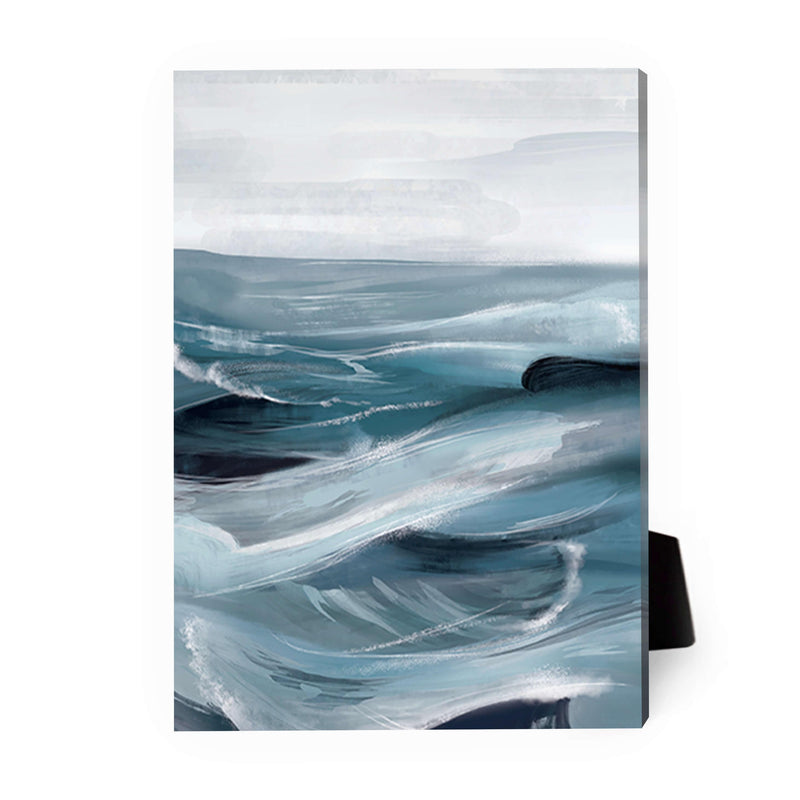 The Brushed Ocean C Desktop Canvas