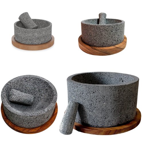 The Chilmamolli Family Set (6,8,10 and 15 Inch Molcajetes)