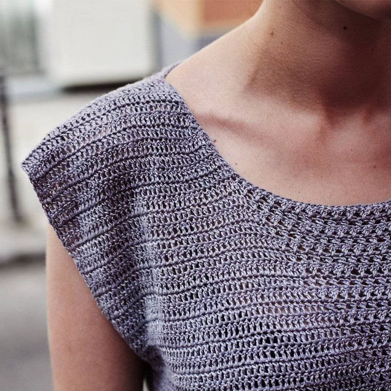 The Crossed Stitched Top Crochet Pattern