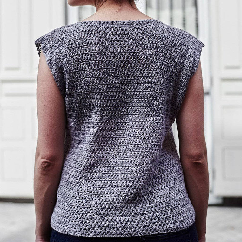 The Crossed Stitched Top Crochet Pattern